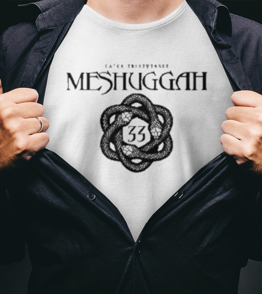 Meshuggah Rare Ouroboros 33 Symbolic T-Shirt