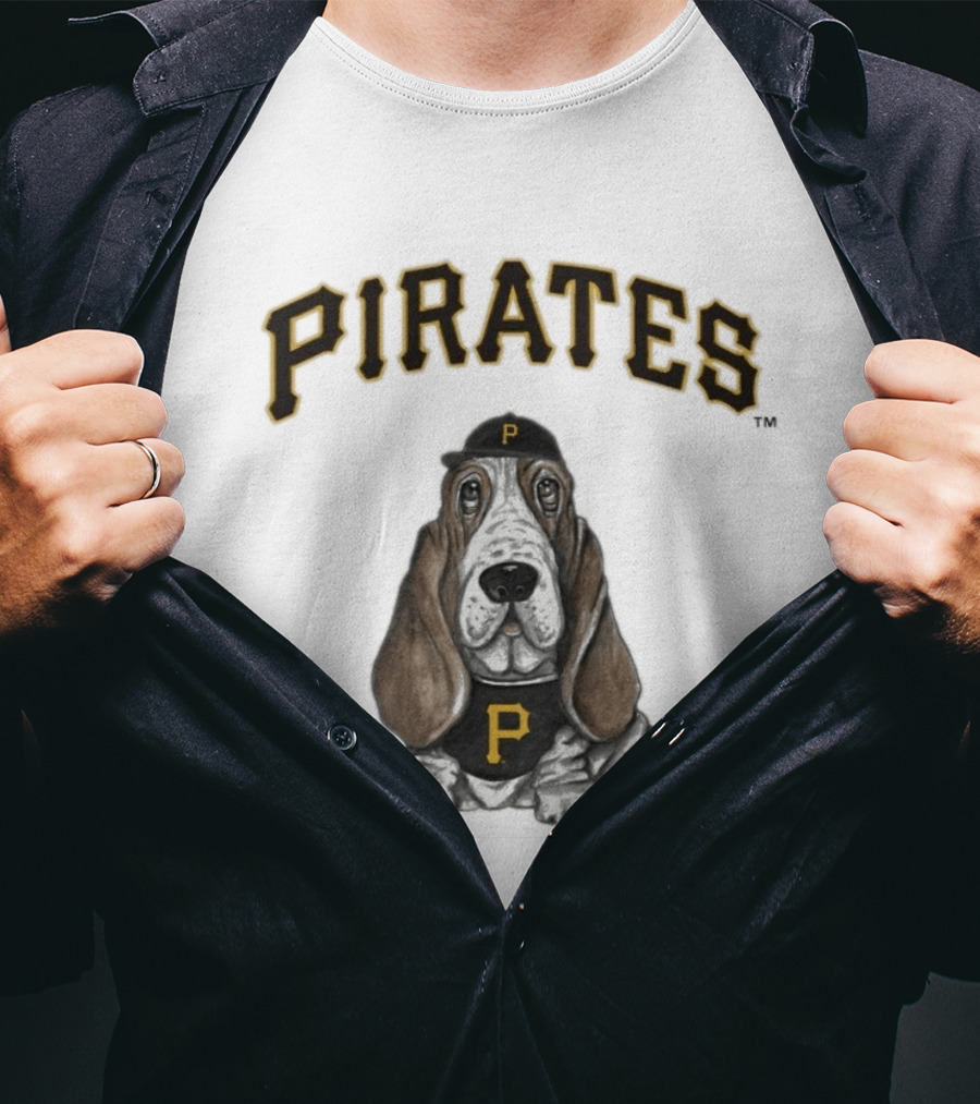 Pittsburgh Pirates Tiny Turnip Toddler Puddy MLB Mascot Pup T-Shirt