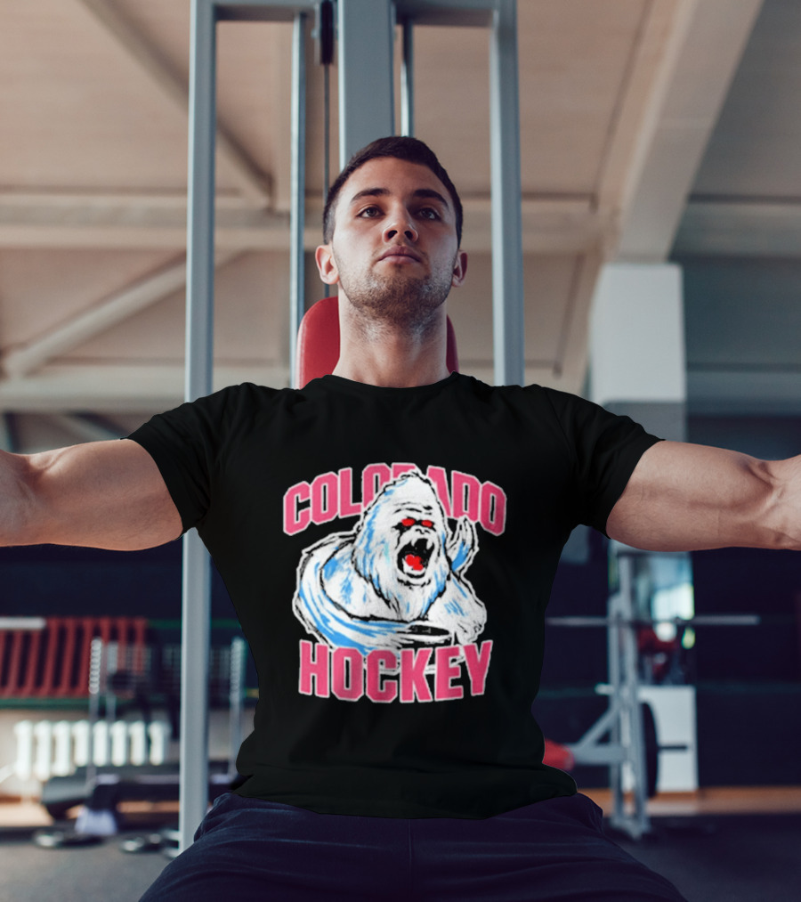 Colorado Hockey Yeti Rampage Cold Weather Beast T-Shirt