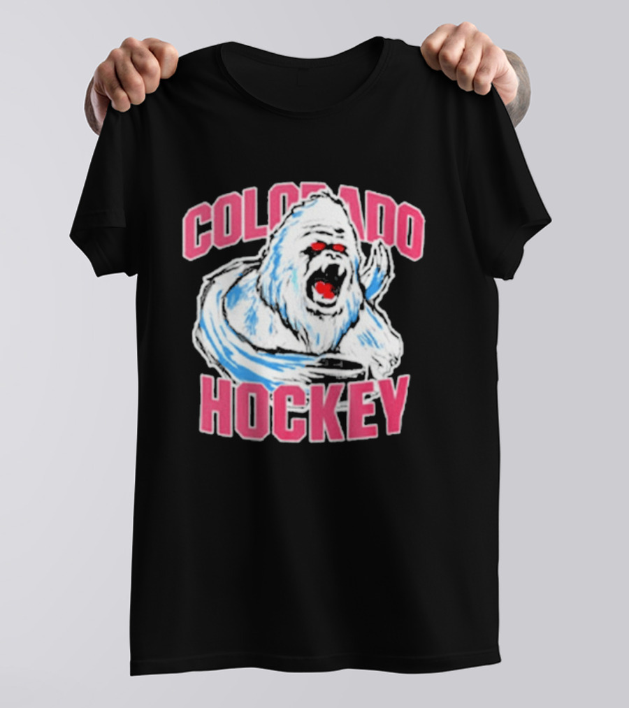 Colorado Hockey Yeti Rampage Cold Weather Beast T-Shirt