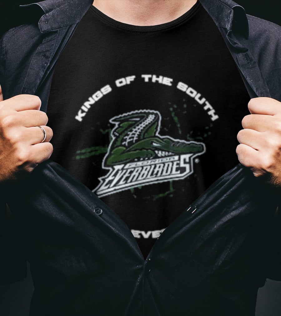 Florida Everblade Kings Of The South 2026 Hockey Team T-Shirt