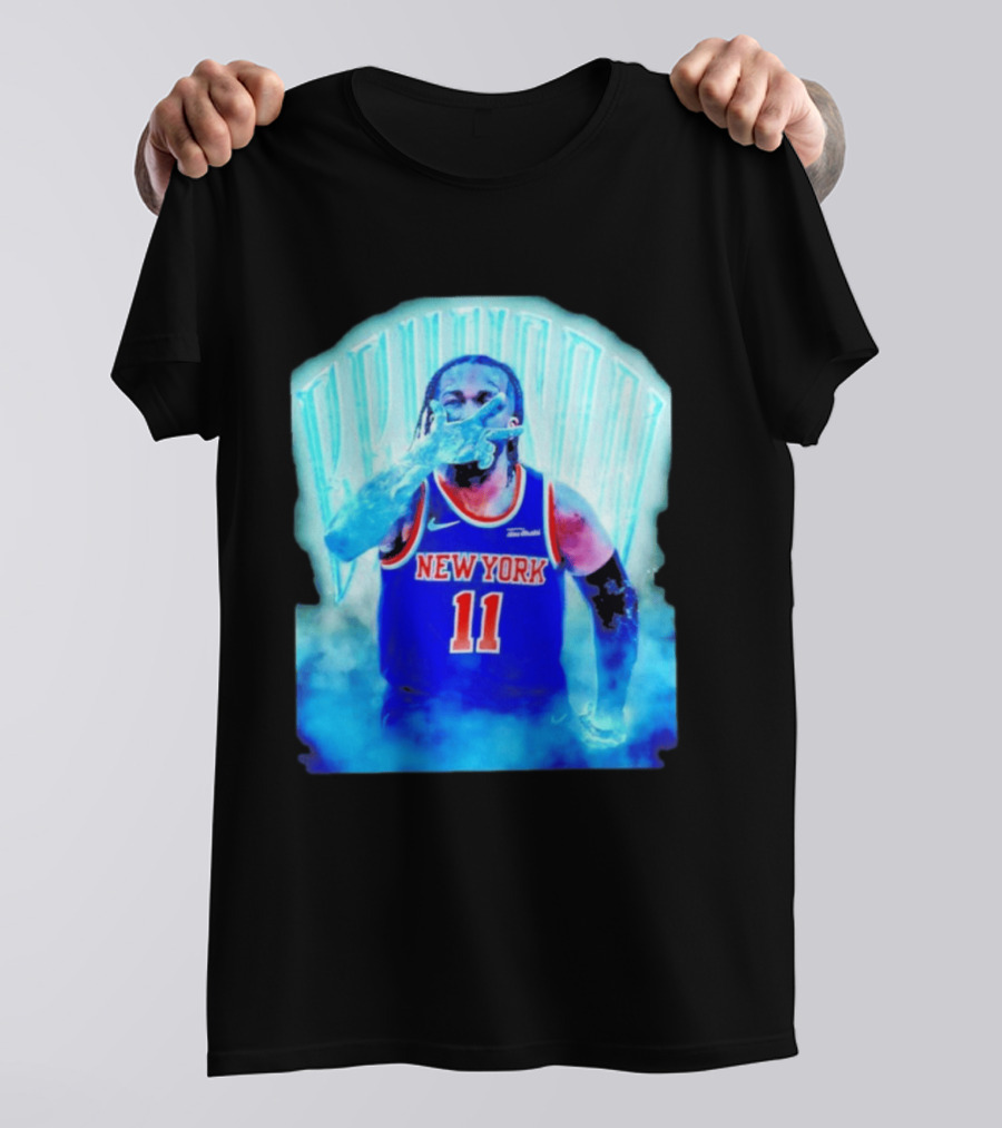 New York Ice Man Brunson 11 Jersey Knicks T-Shirt