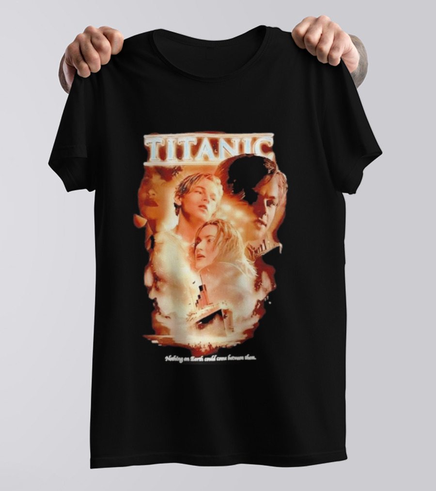 Titanic Jack Dawson Rose Dewitt Bukater Iconic Movie Romance T-Shirt