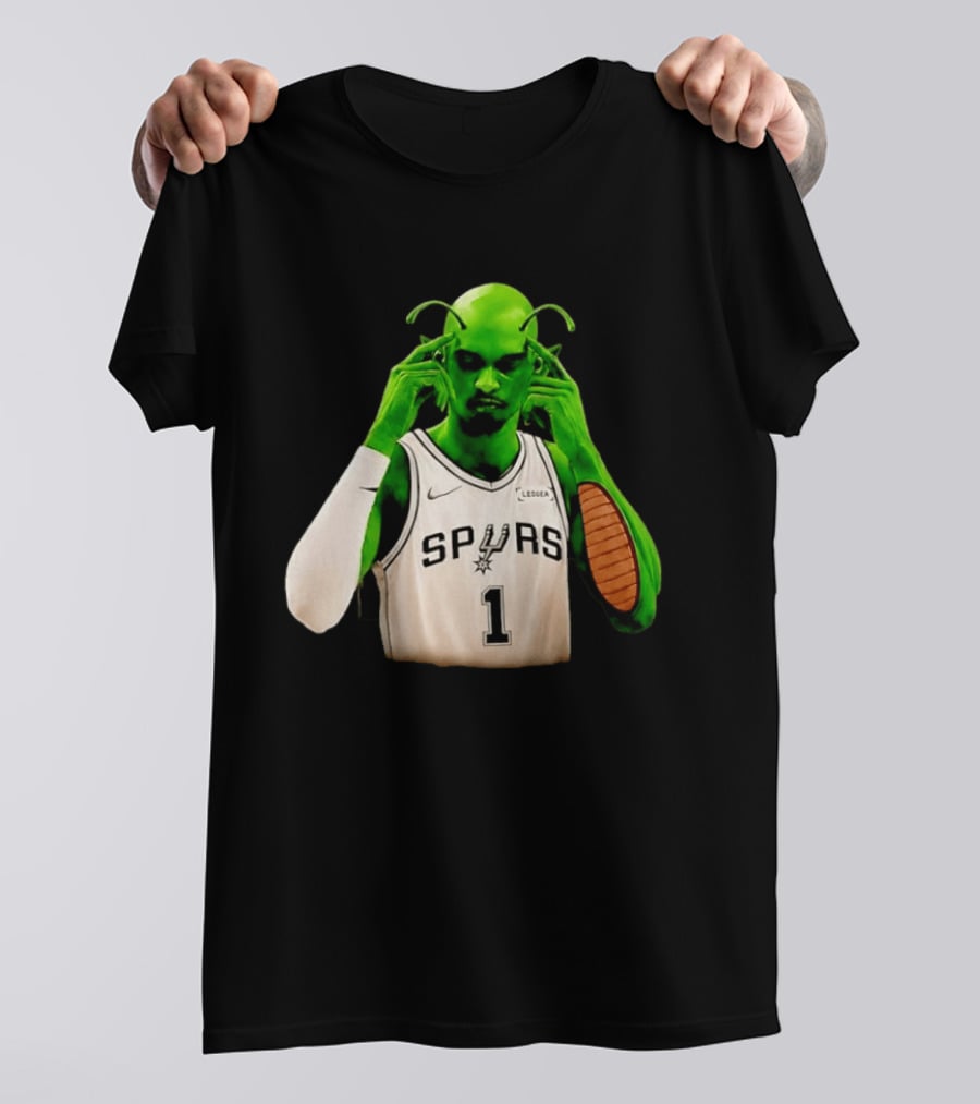 Keldon Johnson Piccolo Crossover San Antonio Spurs NBA 1 Ledger T-Shirt