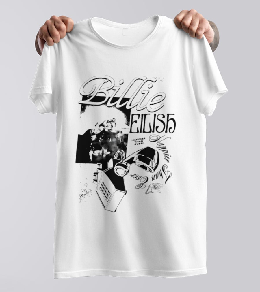 Billie Eilish Happier Than Ever Album T-Shirt