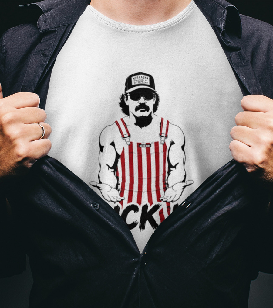 Dr Disrespect Nebraska Machinery Co Suck It Caterpillar Gamebirds T-Shirt
