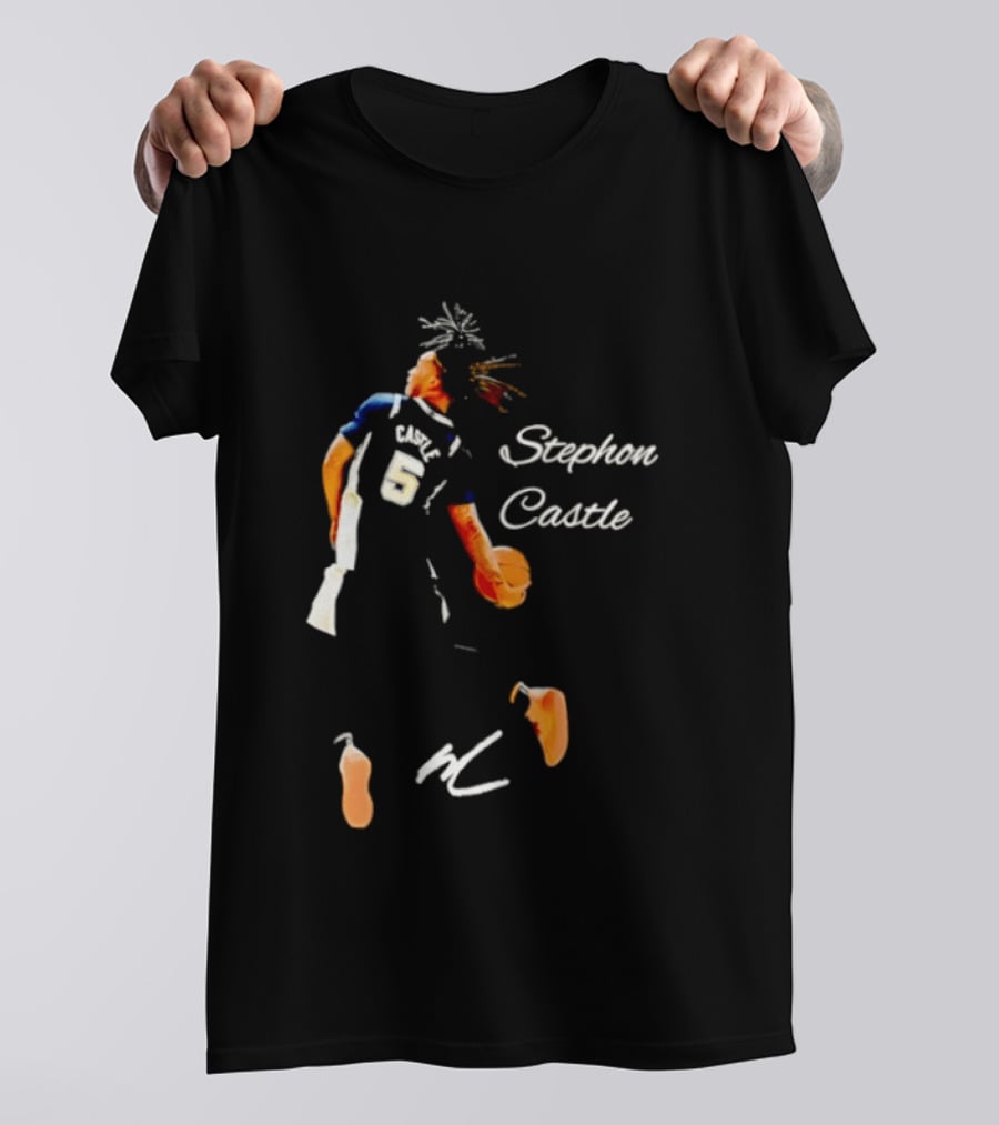 Stephon Castle San Antonio Spurs NBA Basketball Player 5 T-Shirt