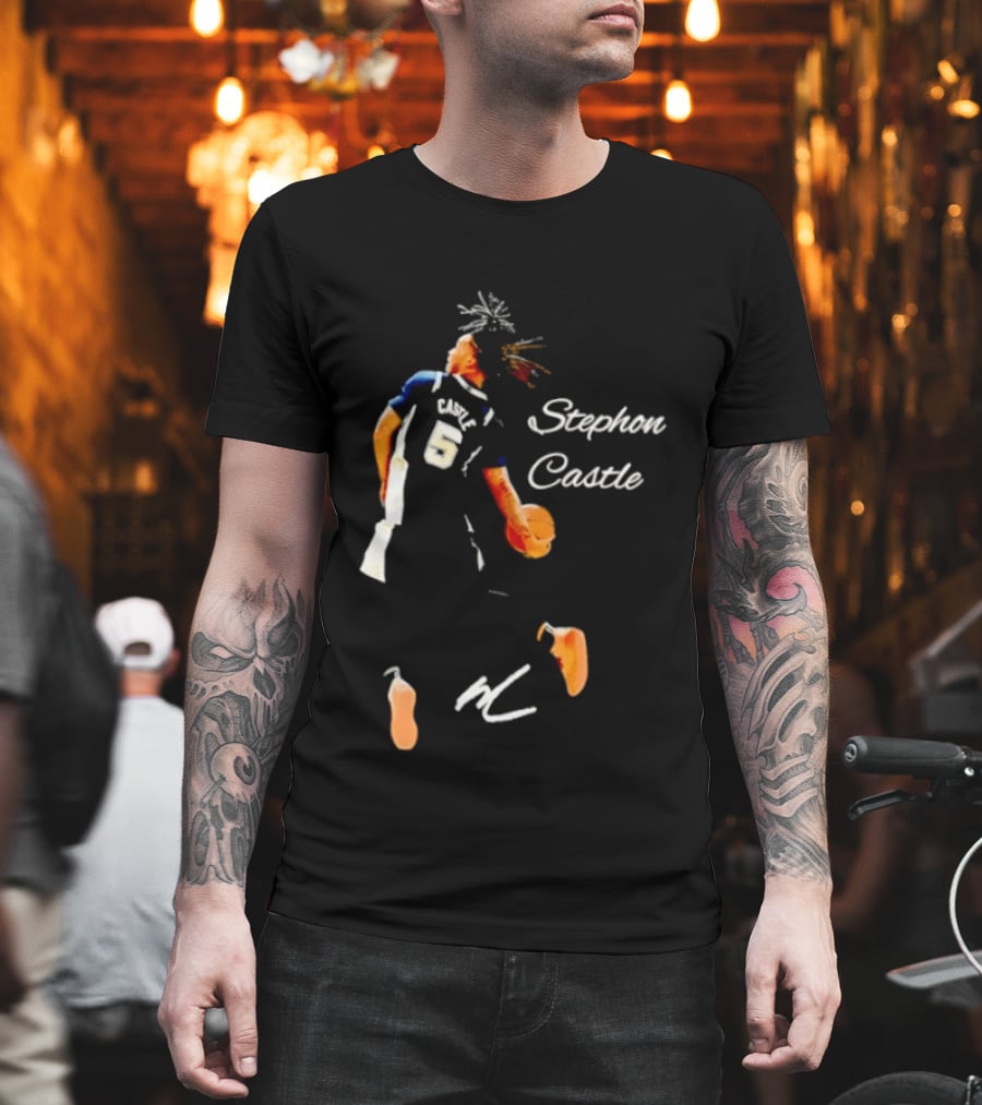 Stephon Castle San Antonio Spurs NBA Basketball Player 5 T-Shirt