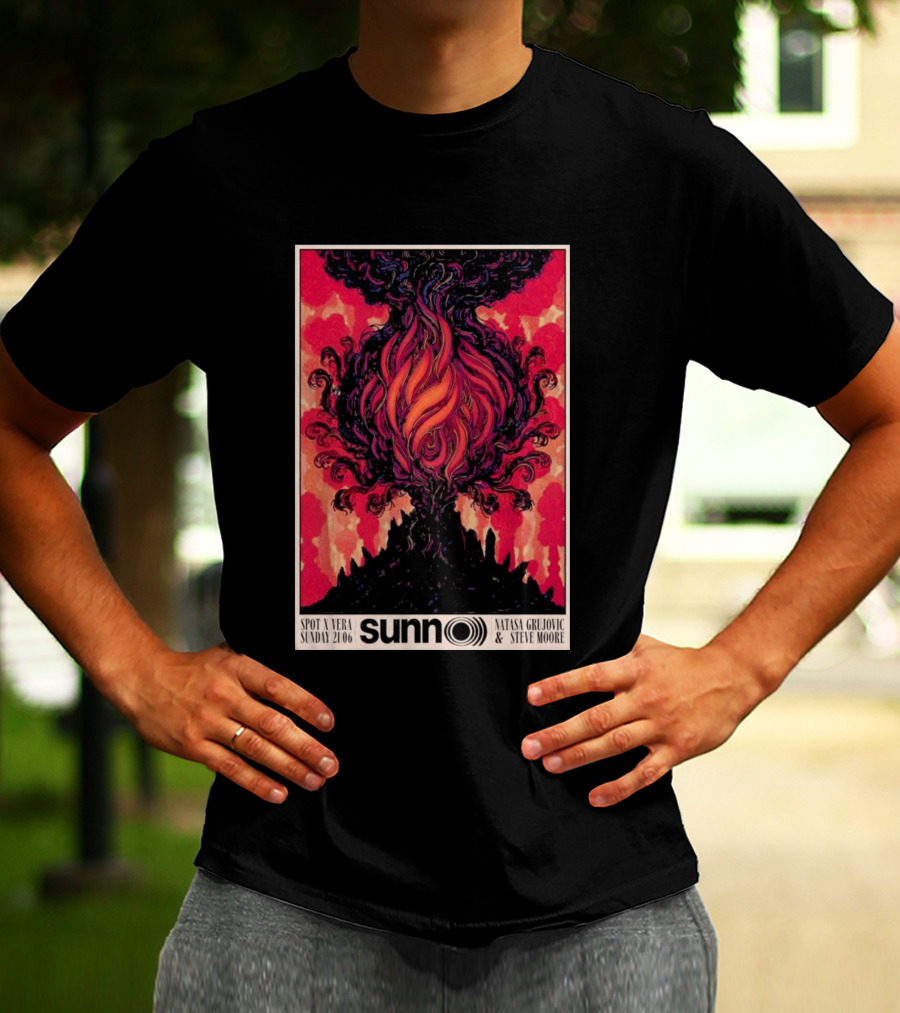Sunn O Spot X Vera June 21 2026 Groningen NL Natasa Grujovic Steve Moore T-Shirt