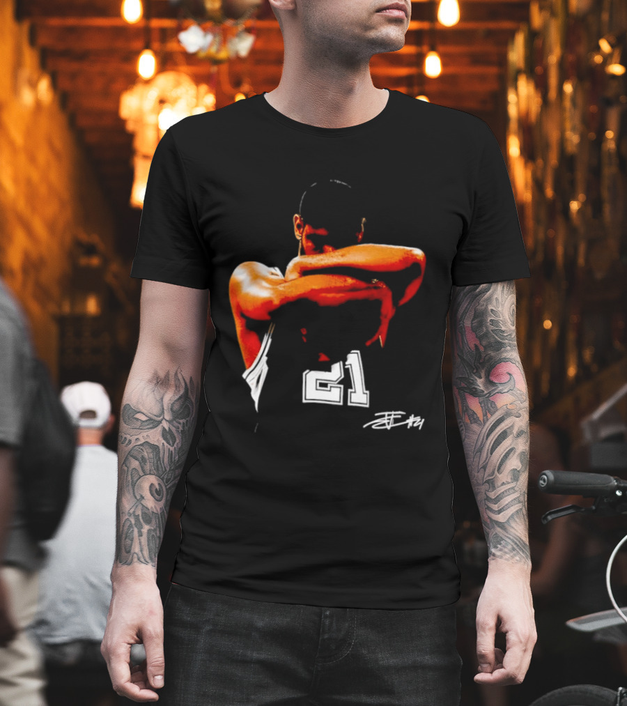 Tim Duncan San Antonio Spurs NBA 21 TD Basketball Legend T-Shirt