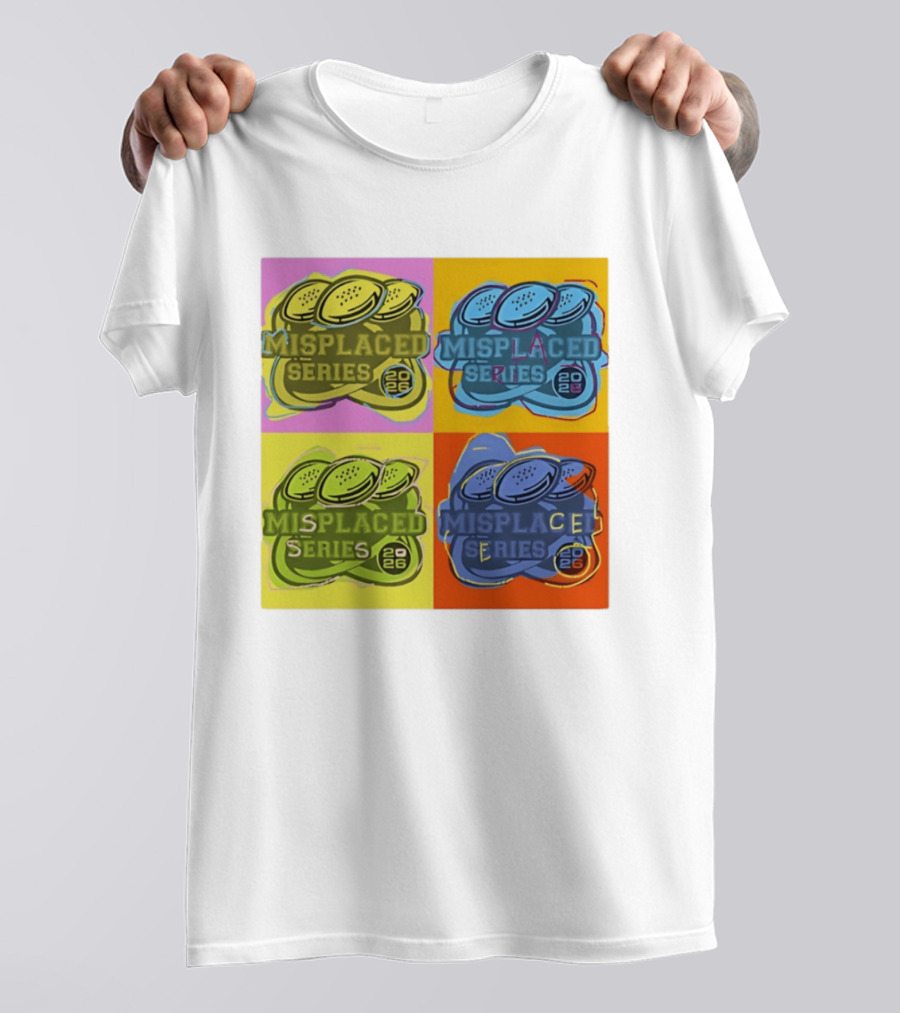 Misplaced Series 2026 Pop Art Coins Quadrant T-Shirt