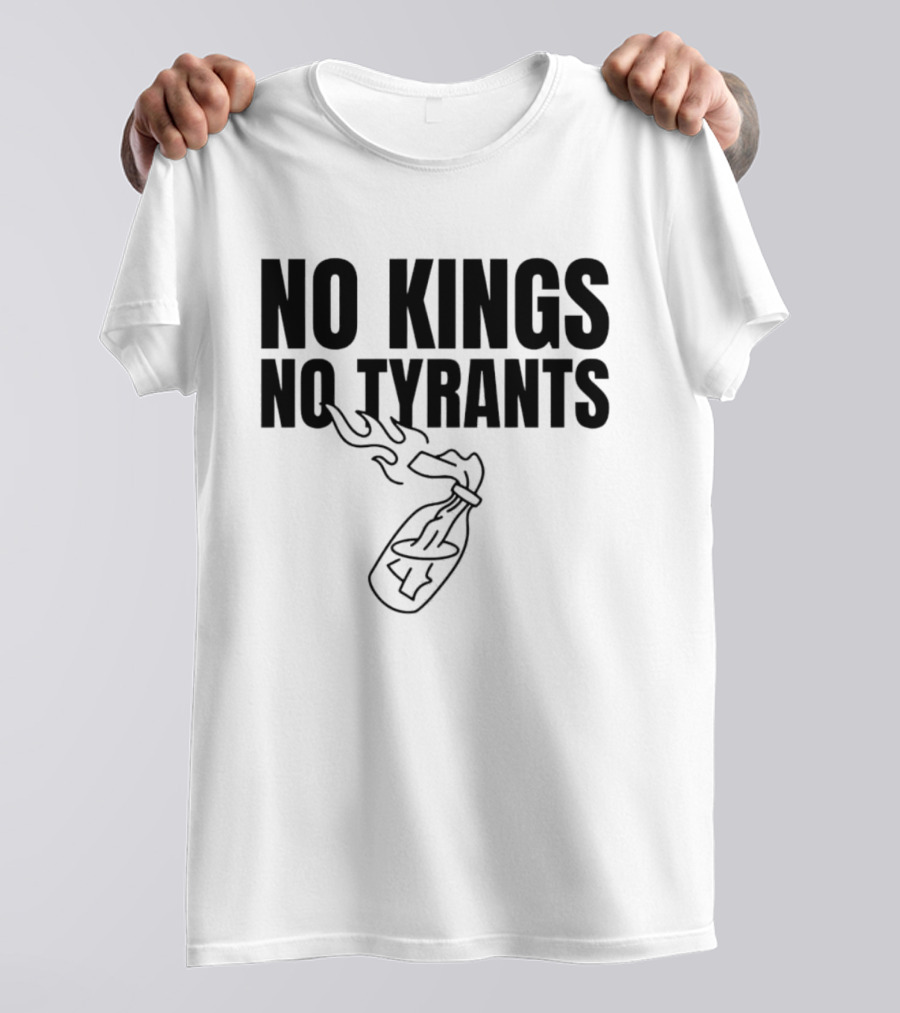 Molotov Anarchy Revolution Rebellion Democracy Sovereignty Liberty No Kings No Tyrants T-Shirt