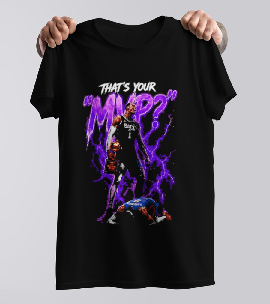 Victor Wembanyama San Antonio Spurs That's Your MVP 2024 NBA All Rookie First Team T-Shirt