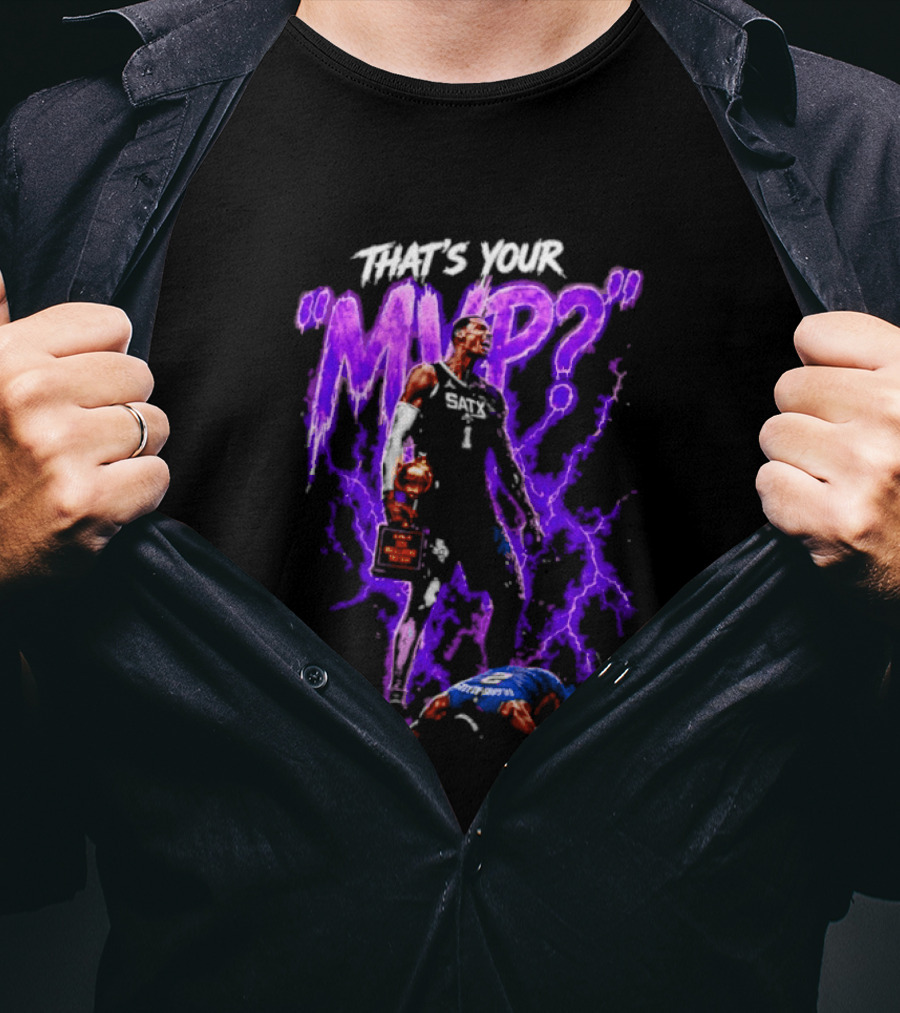 Victor Wembanyama San Antonio Spurs That's Your MVP 2024 NBA All Rookie First Team T-Shirt