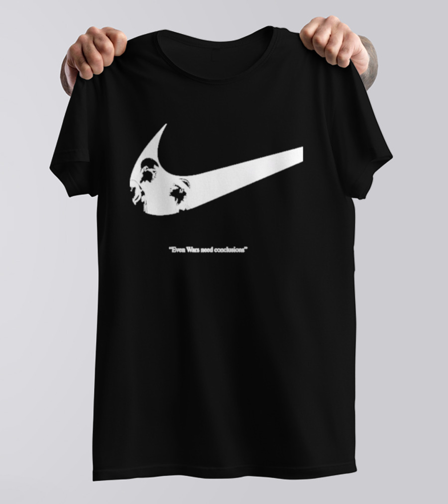 Wemby Vs Shai Even Wars Need Conclusions Nike Style Sneakerhead Mashup T-Shirt