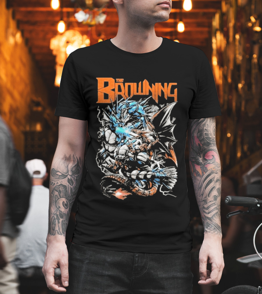 The Browning Fixt Charizard Battle T-Shirt