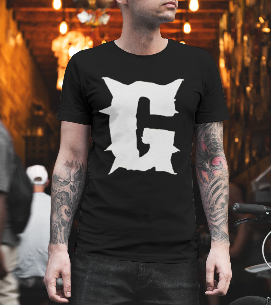Glo Gang Spiked G Icon Graphic Streetwear Trend T-Shirt