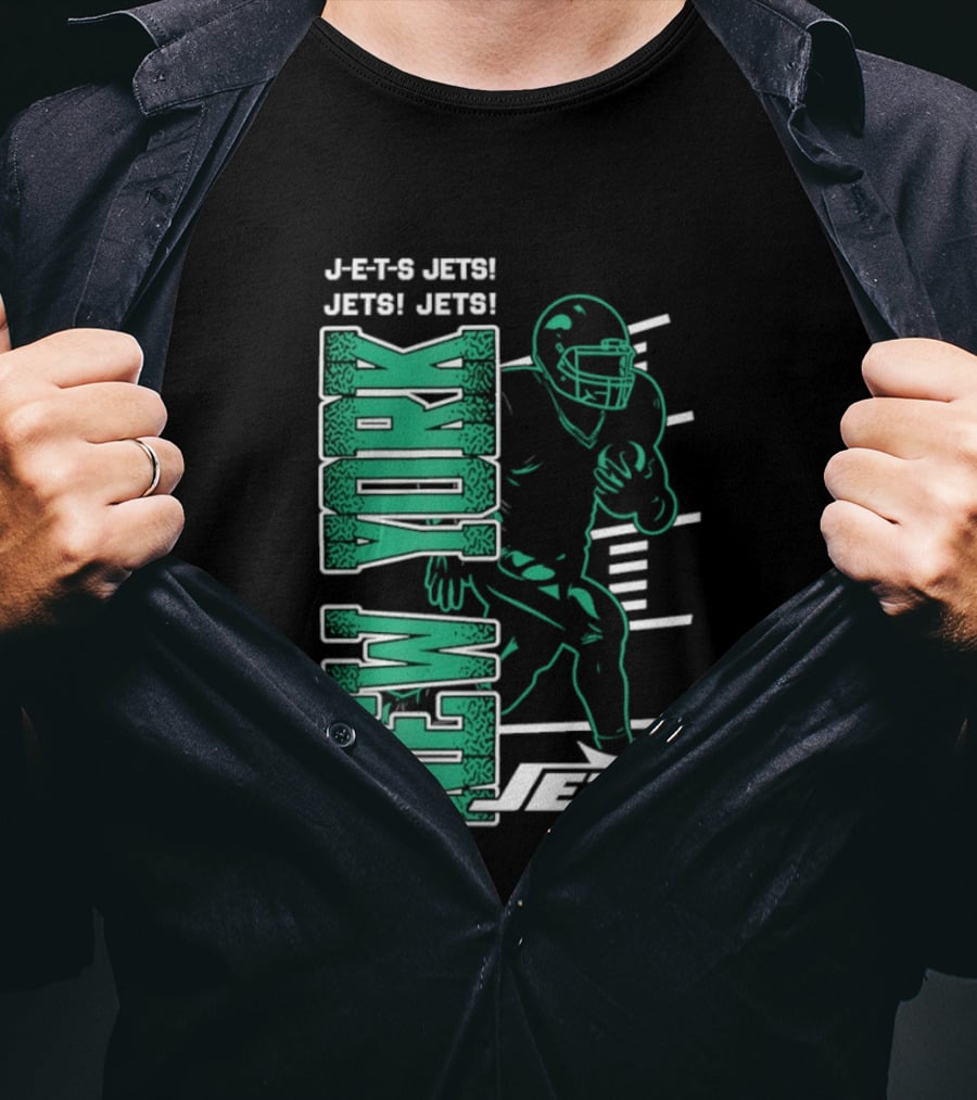 New York Jets Jets Football Player T-Shirt