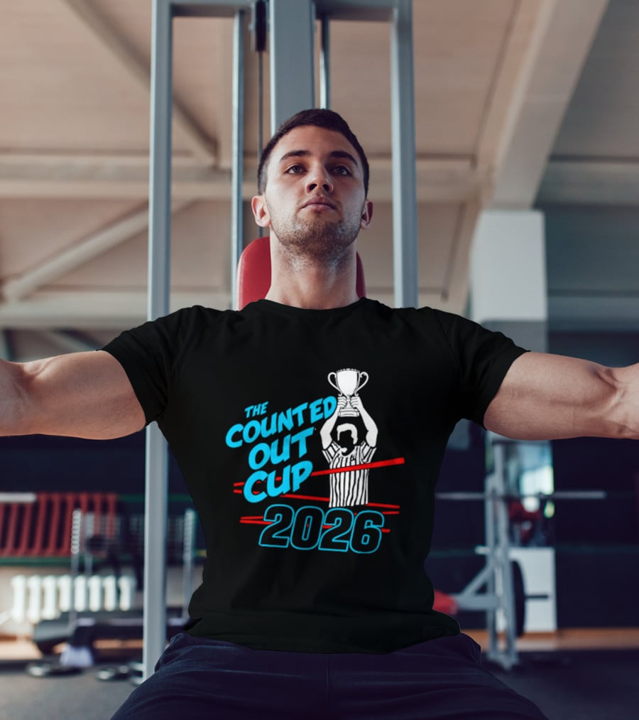 The Counted Out Cup 2026 Trophy Celebration T-Shirt