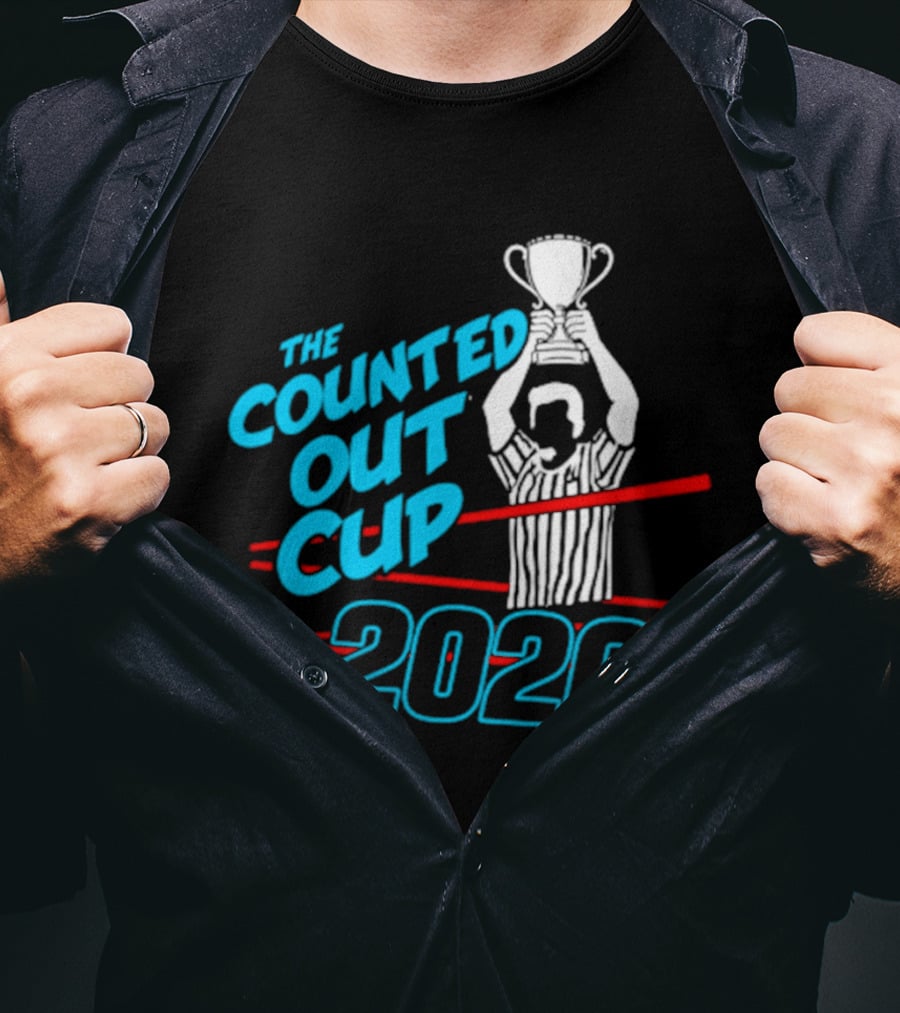 The Counted Out Cup 2026 Trophy Celebration T-Shirt
