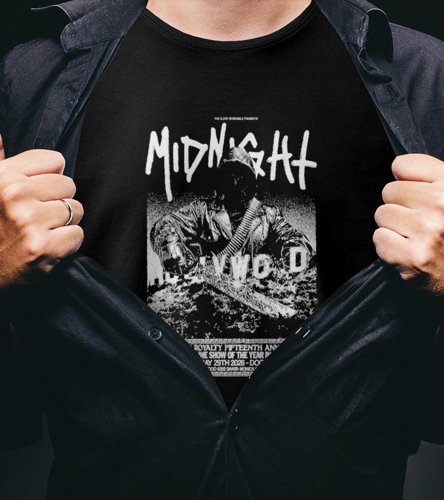 Midnight Los Angeles May 29 2026 Tour T-Shirt