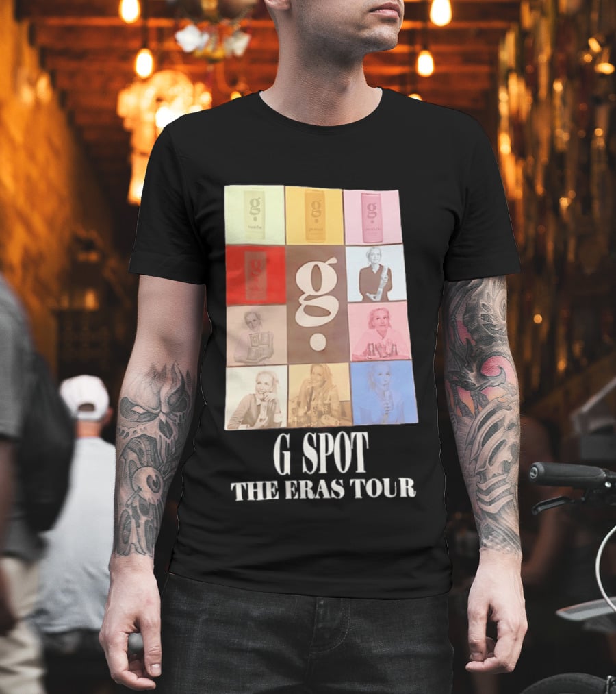 Gillian Anderson G Spot The Eras Tour Soothe Protect Awaken T-Shirt
