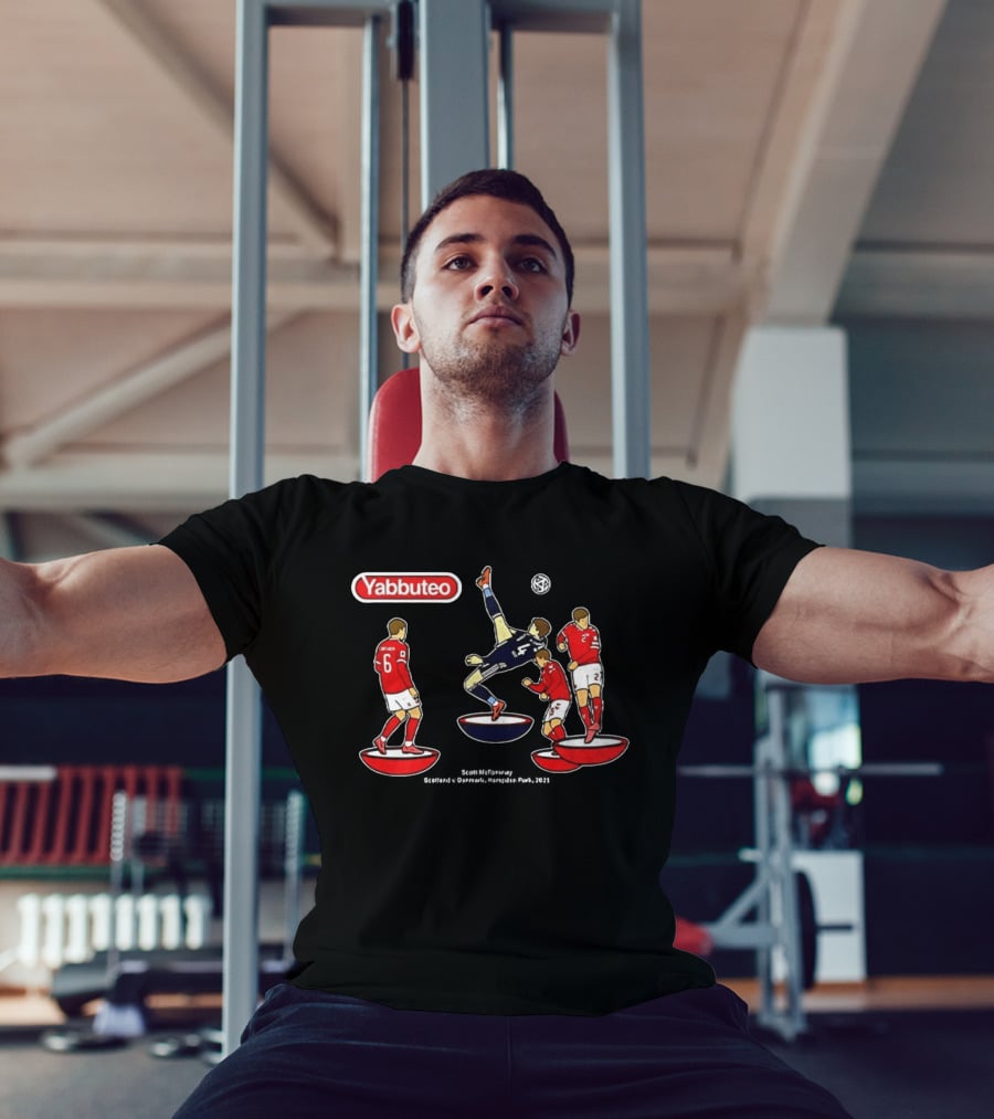 Yabbuteo Scotland FC McTominay Bicycle Kick T-Shirt