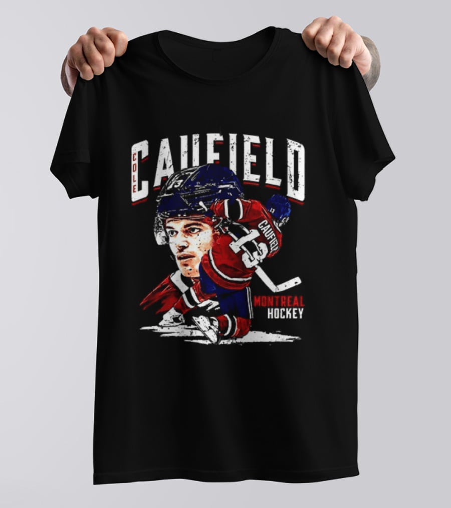Cole Caufield Montreal Hockey T-Shirt