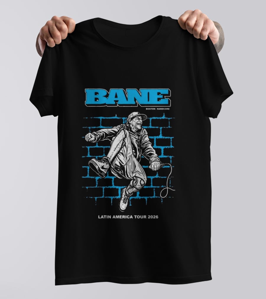Bane Boston Hardcore Latin America Tour 2026 Jumper T-Shirt