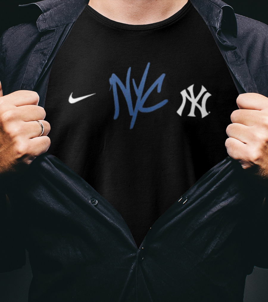 New York Yankees Nike NYC The Bronx The House That Ruth Built Today Tomorrow Forever T-Shirt
