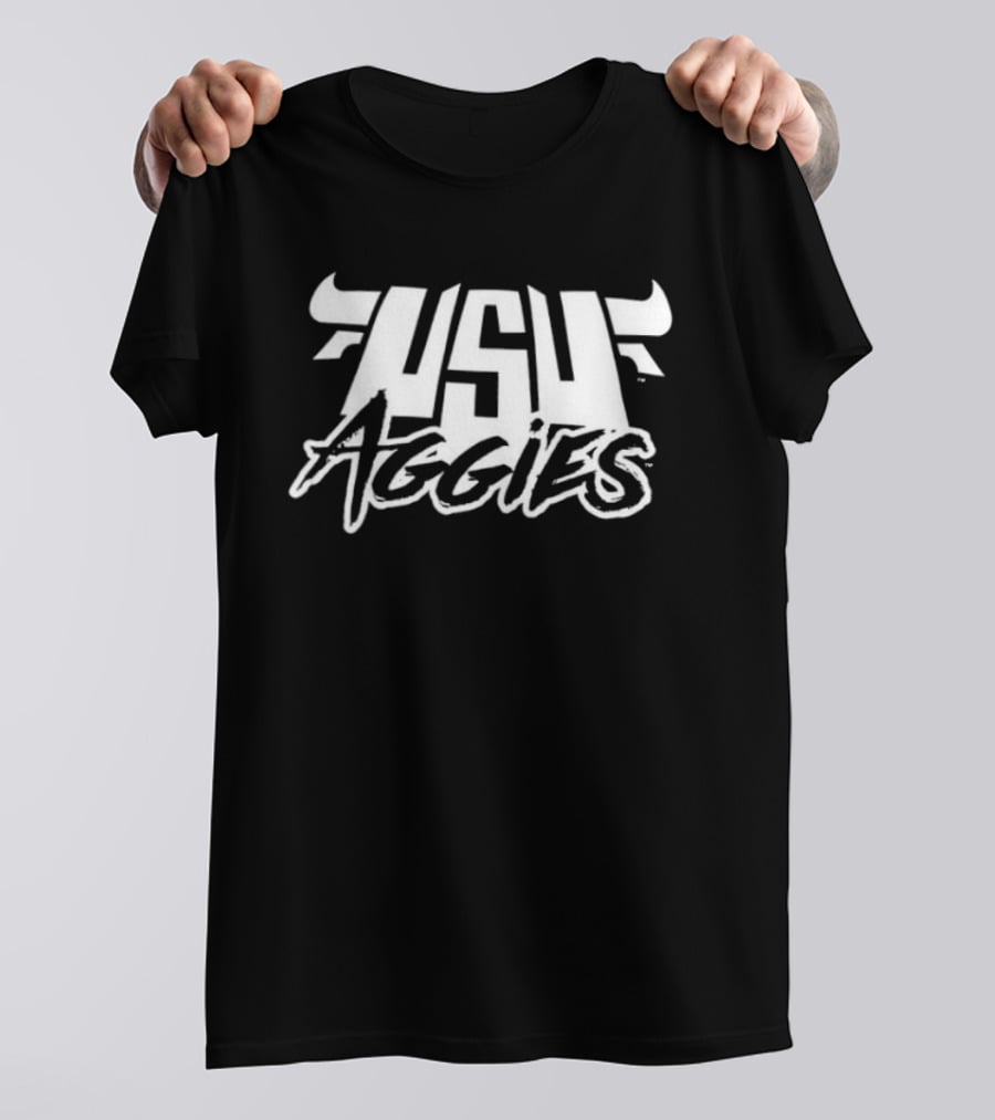 USU Aggies Don't Mess With The Bull 2019 2020 Two Sided T-Shirt