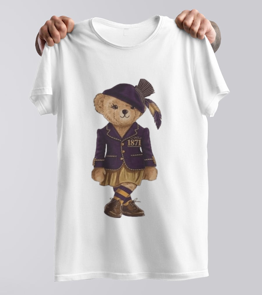 Alcorn State Polo Bear 1871 Lady Edition HBCU Fashion T-Shirt