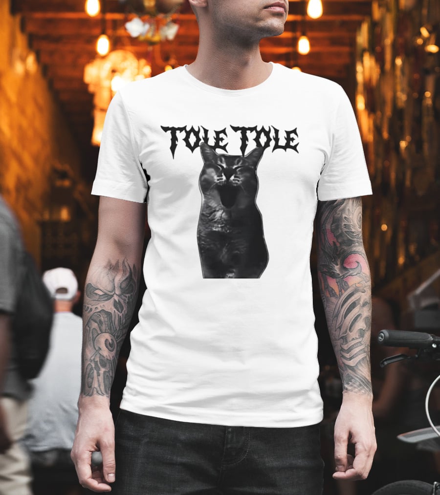 TOLE TOLE Black Cat T-Shirt