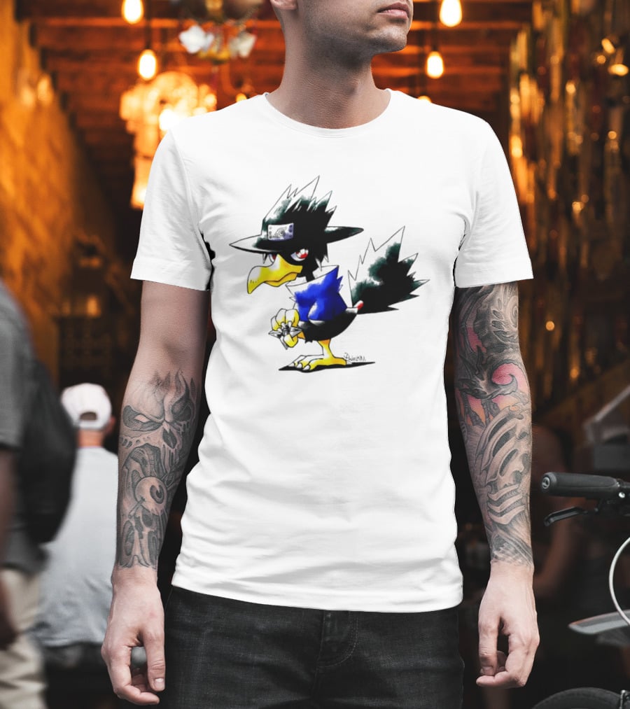 Murkrow Sasuke Uchiha Naruto Hidden Leaf Village Ninja T-Shirt
