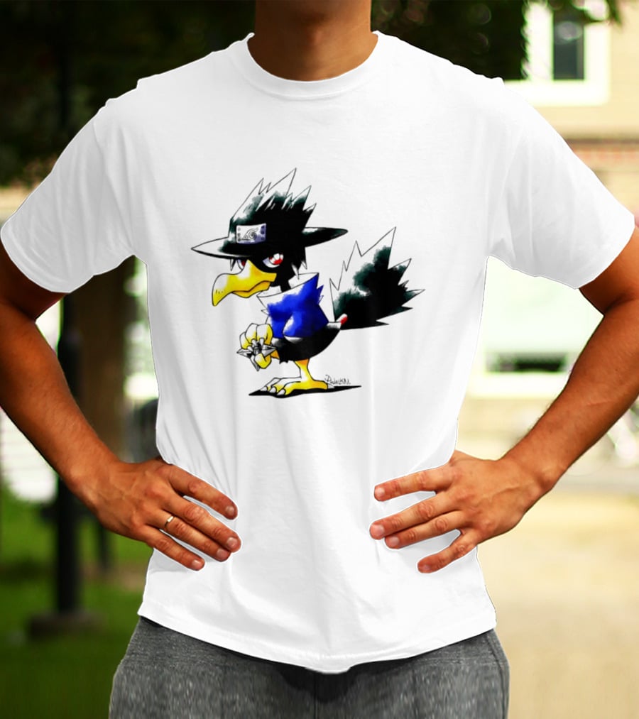 Murkrow Sasuke Uchiha Naruto Hidden Leaf Village Ninja T-Shirt