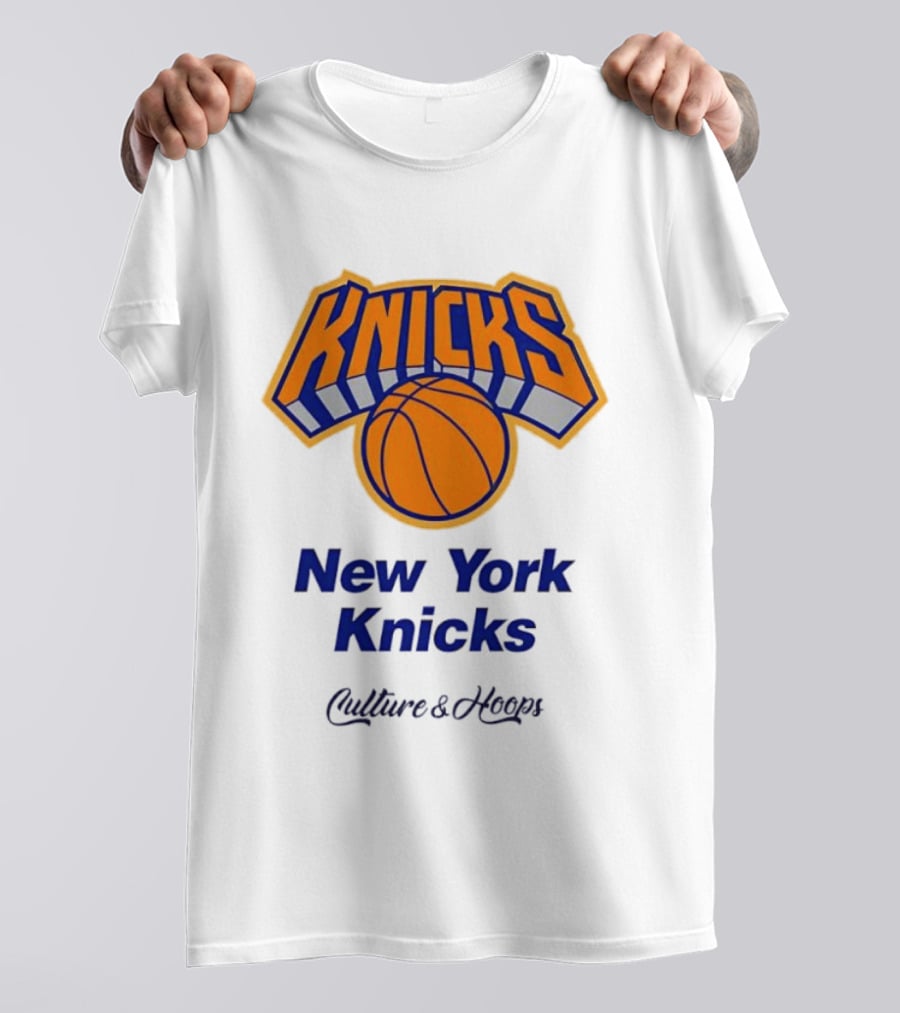 New York Knicks Culture & Hoops Basketball Team T-Shirt