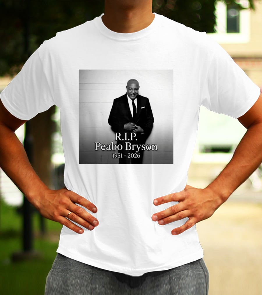 R.I.P. Peabo Bryson 1951 2026 R&B Legend Of Beauty And The Beast A Whole New World T-Shirt
