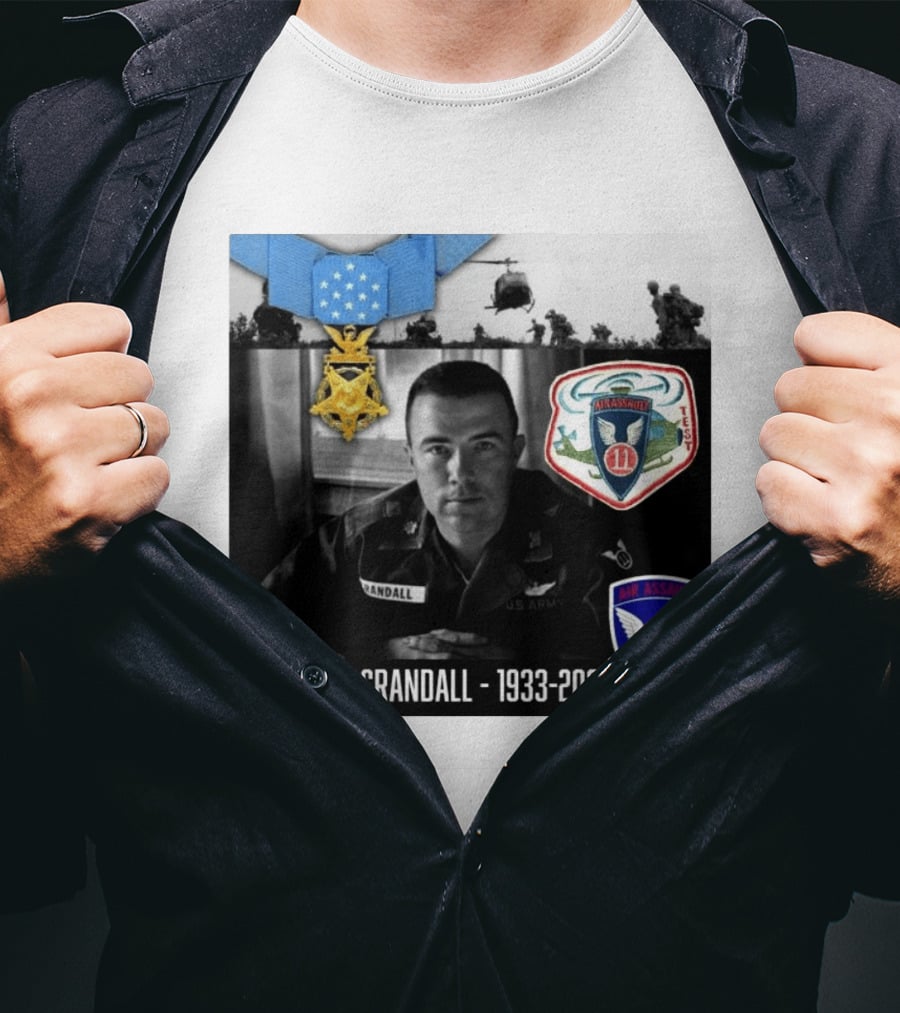 LTC Bruce Crandall Medal Of Honor Air Assault 1933 2026 T-Shirt