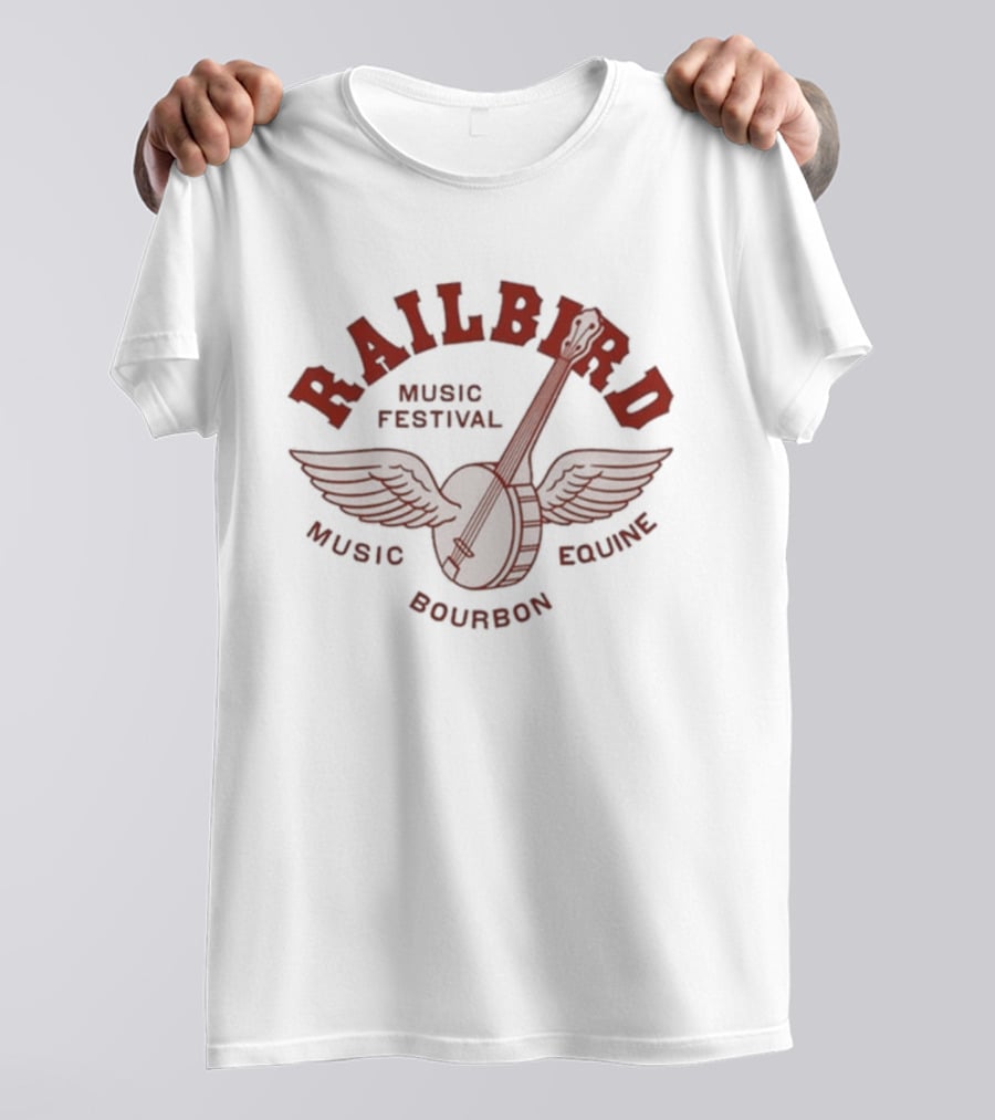 Railbird Music Festival 2026 Music Bourbon Equine T-Shirt