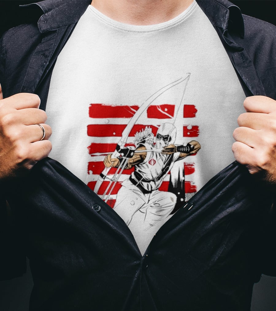 GI Joe Storm Shadow Cobra Commander Archery Ninja Master T-Shirt