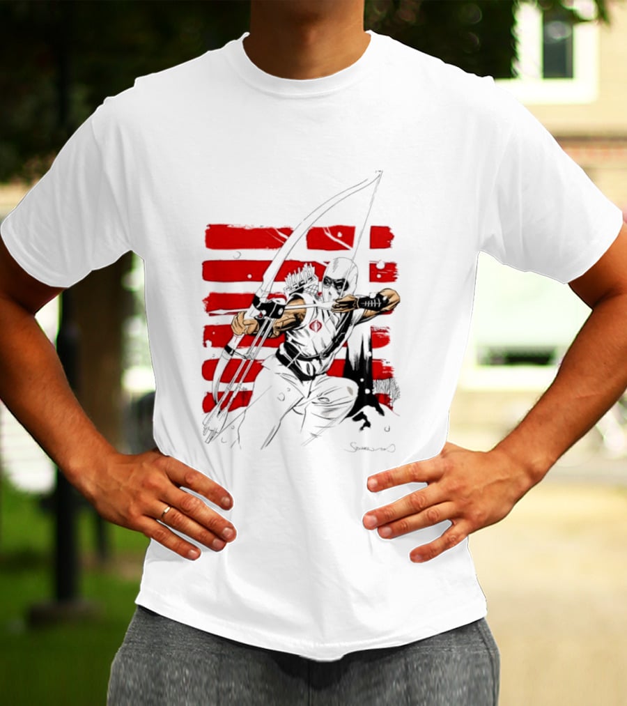 GI Joe Storm Shadow Cobra Commander Archery Ninja Master T-Shirt