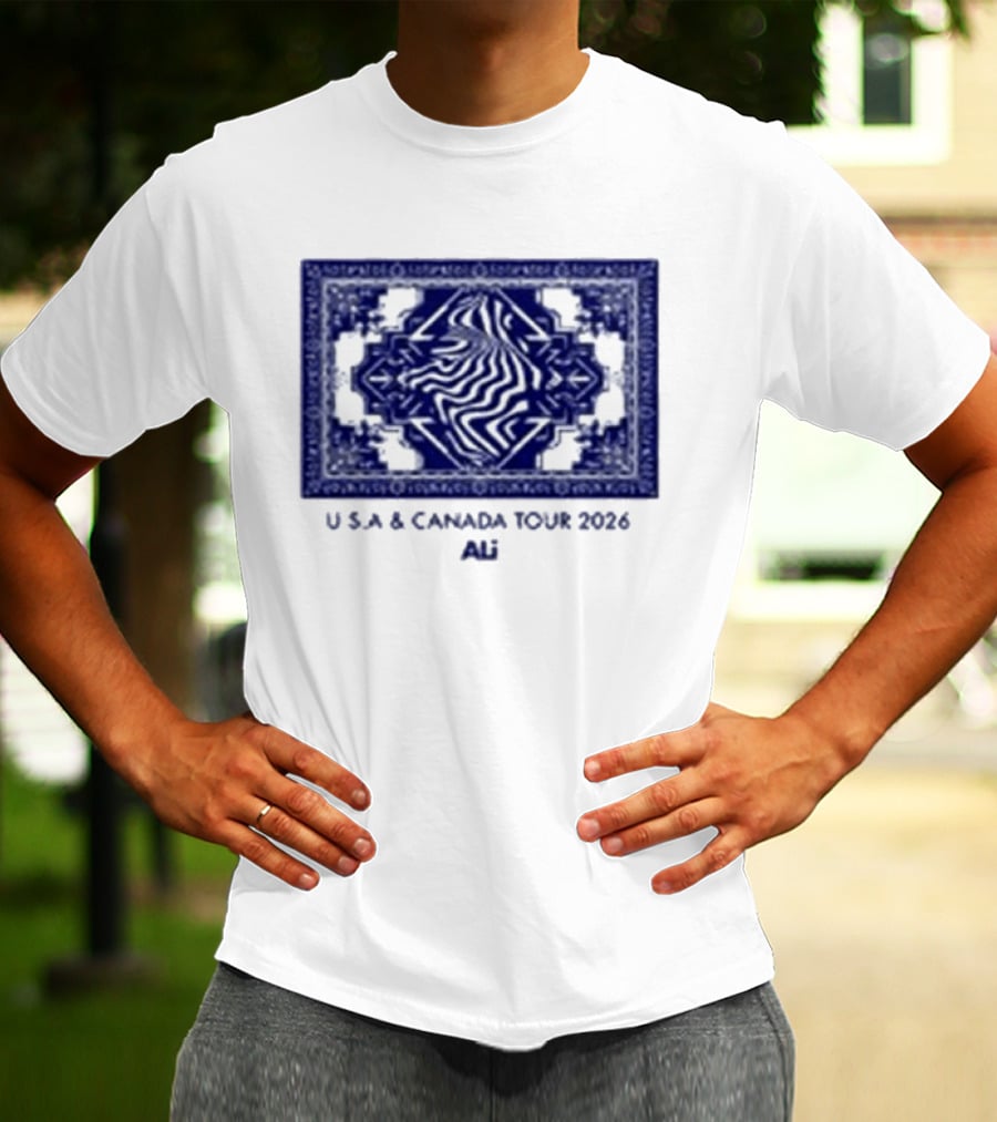 Ali USA & Canada Tour 2026 T-Shirt