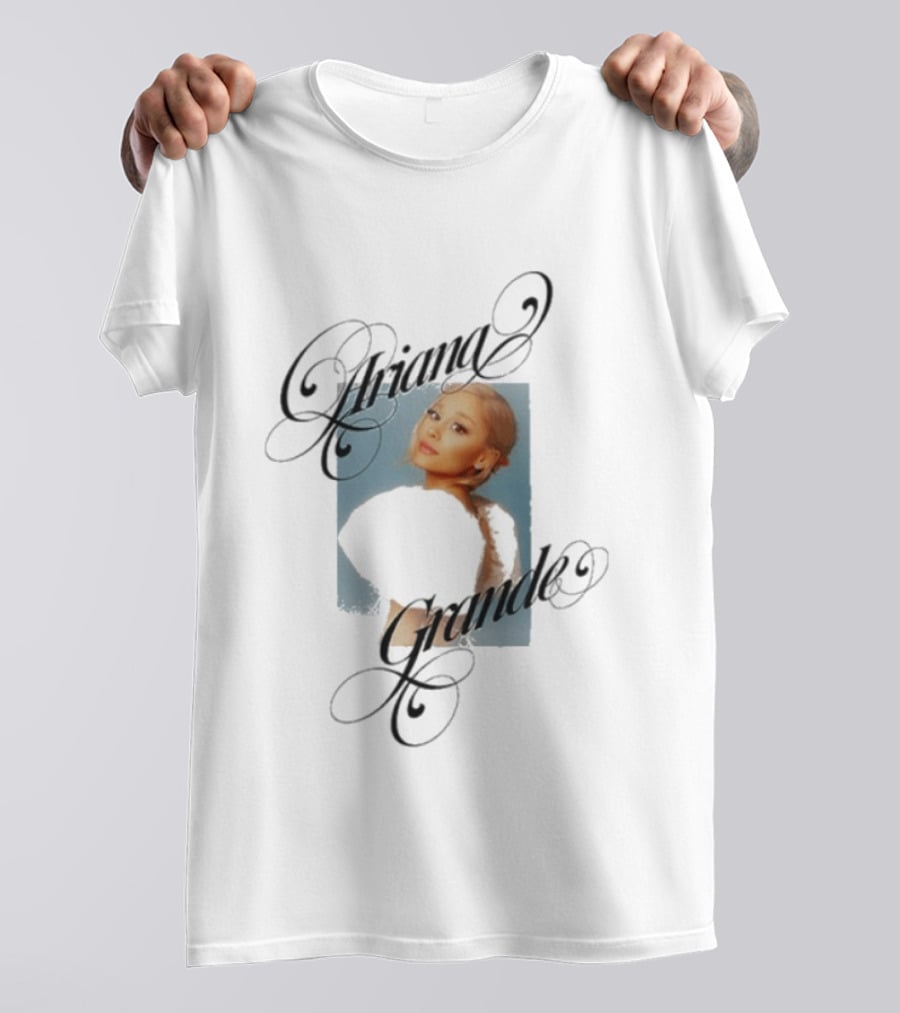 Ariana Grande Vintage Inspired Photo Aesthetic T-Shirt