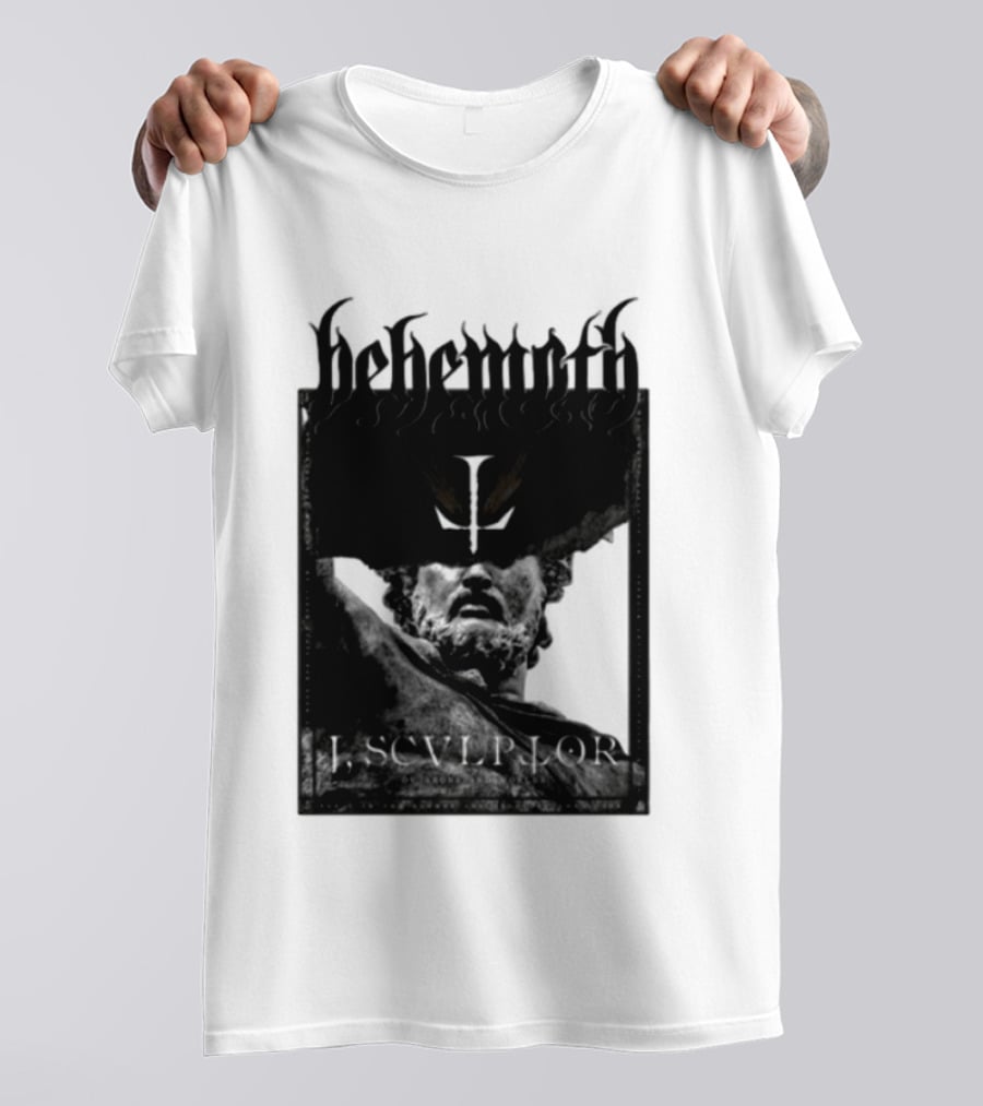 Behemoth I Sculptor Of Aeons And Worlds Statue Of Power T-Shirt