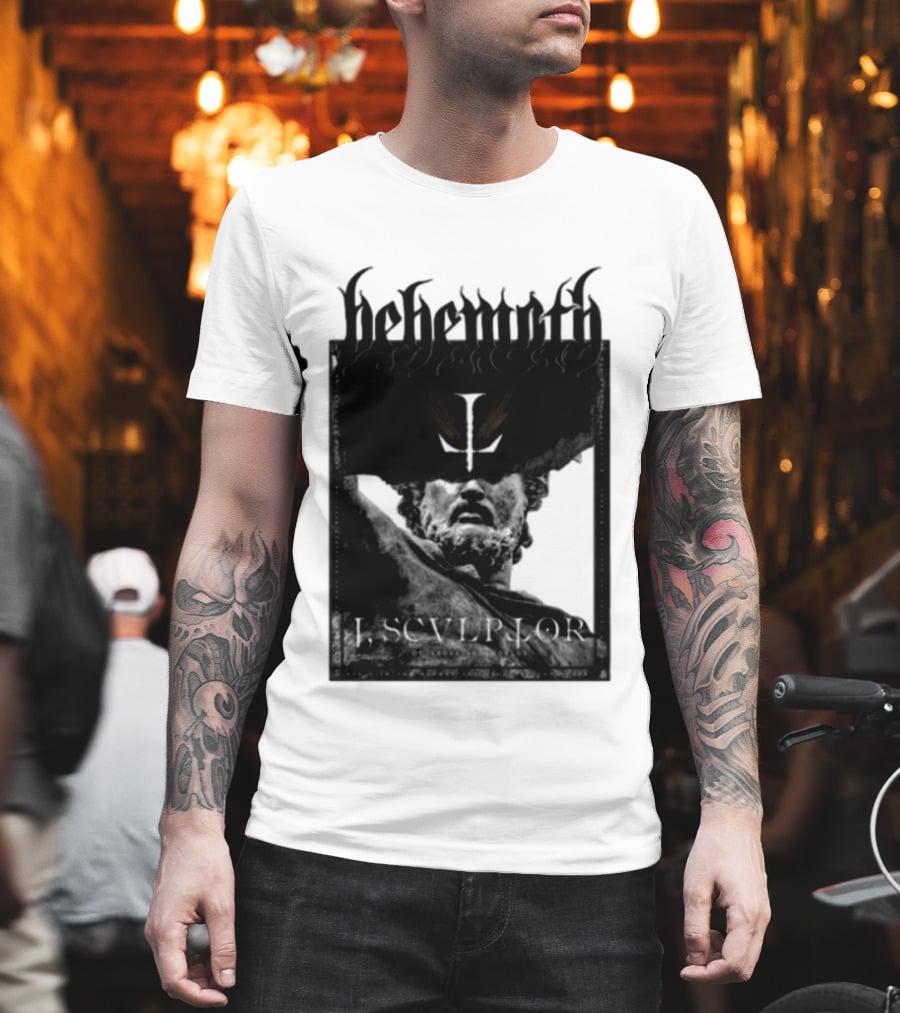 Behemoth I Sculptor Of Aeons And Worlds Statue Of Power T-Shirt