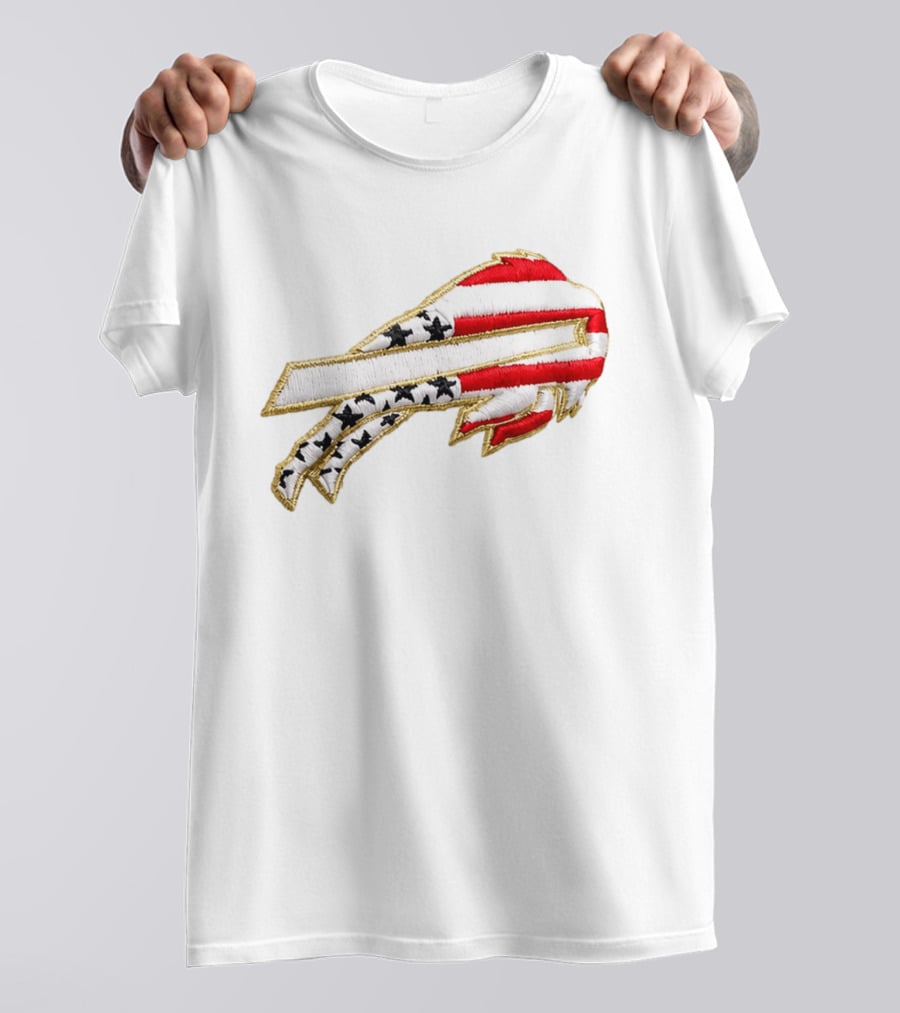 Bills America 250th Anniversary Stars And Stripes T-Shirt