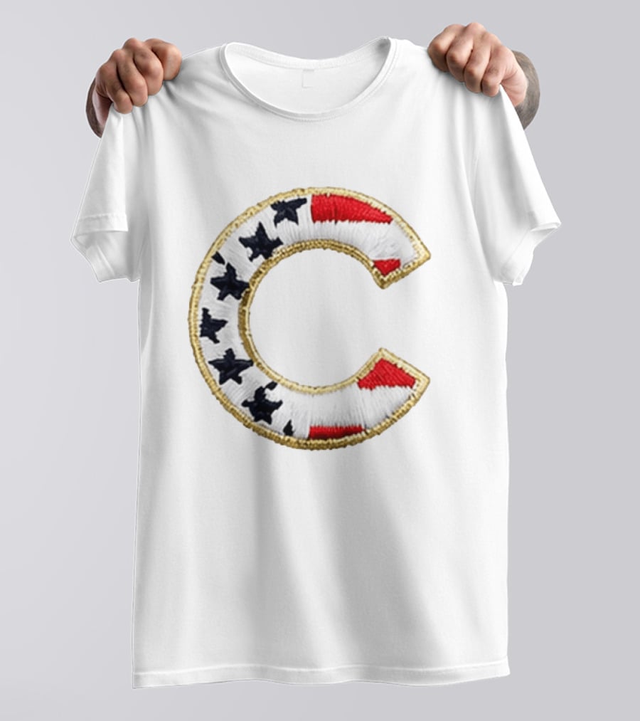 Chicago Cubs America 250th Anniversary Stars And Stripes T-Shirt