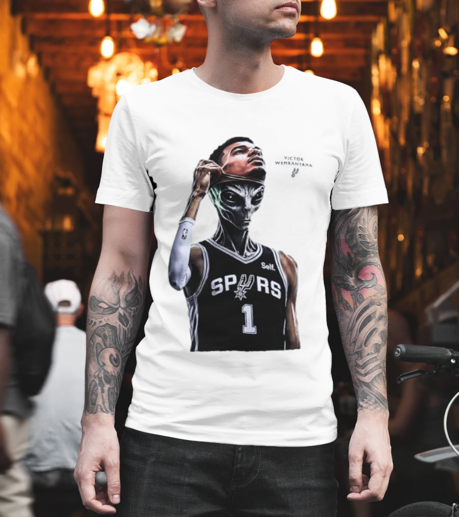 Victor Wembanyama San Antonio Spurs Self Propelled Success 2023 NBA Rookie Of The Year T-Shirt