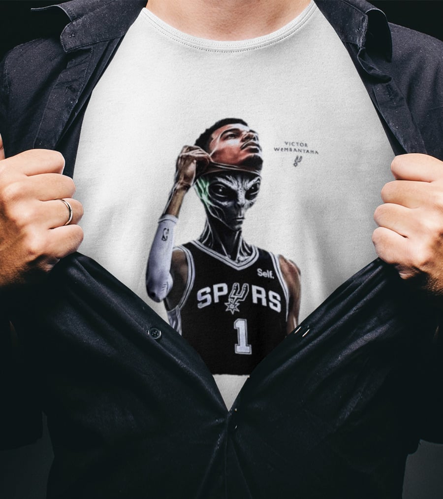 Victor Wembanyama San Antonio Spurs Self Propelled Success 2023 NBA Rookie Of The Year T-Shirt
