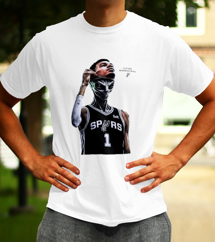Victor Wembanyama San Antonio Spurs Self Propelled Success 2023 NBA Rookie Of The Year T-Shirt